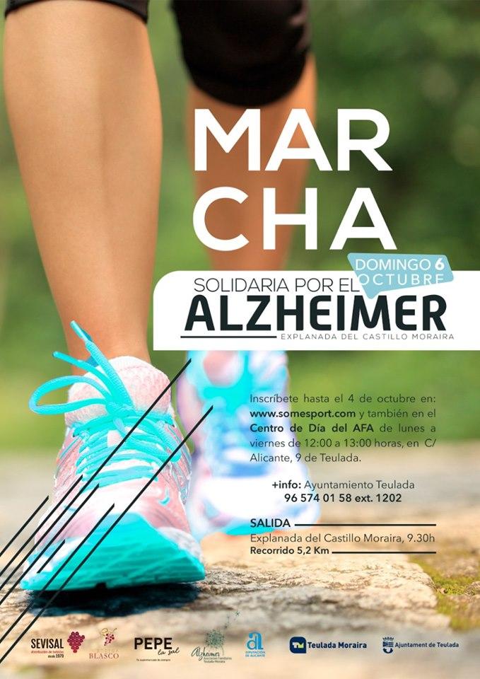 Marcha solidaria por el Alzheimer 2019